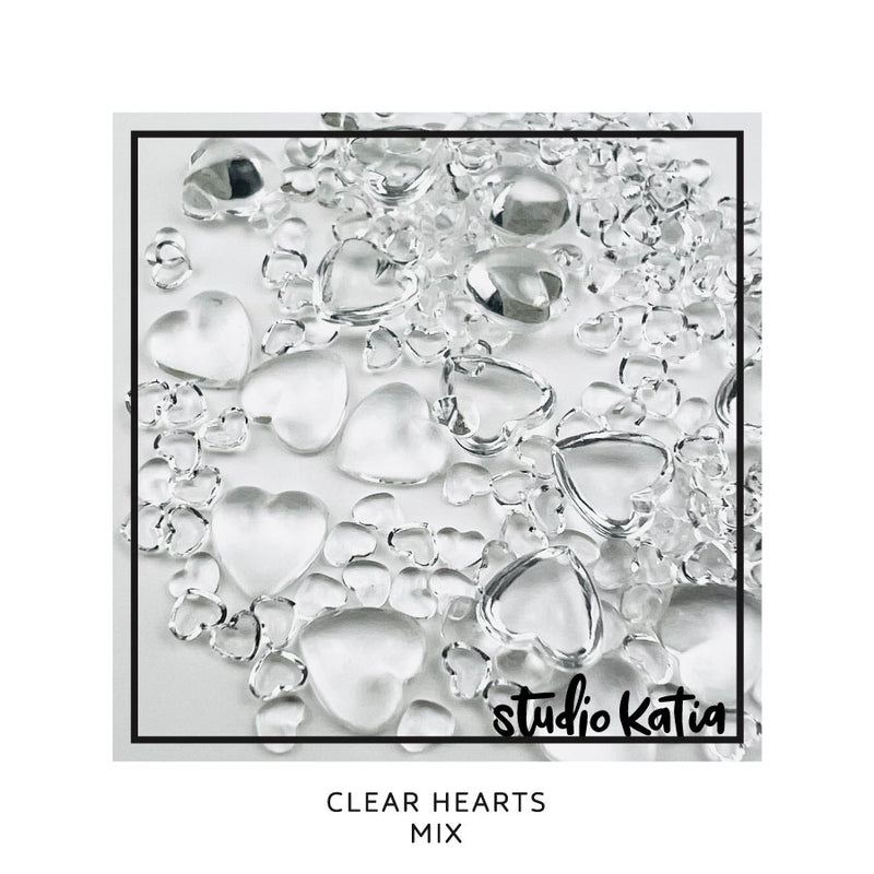 CLEAR HEARTS - MIX