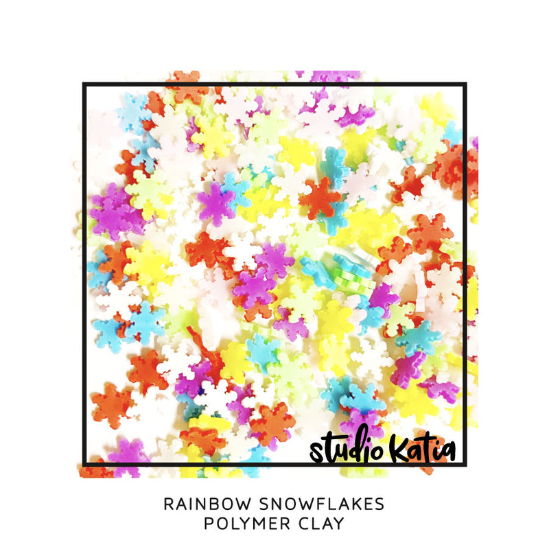 RAINBOW SNOWFLAKES